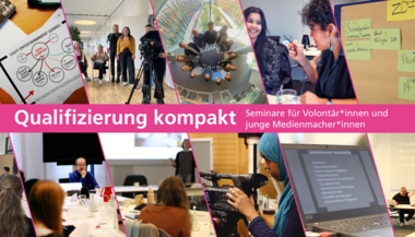 Fotos der Seminarreihe "Qualifizierung kompakt"